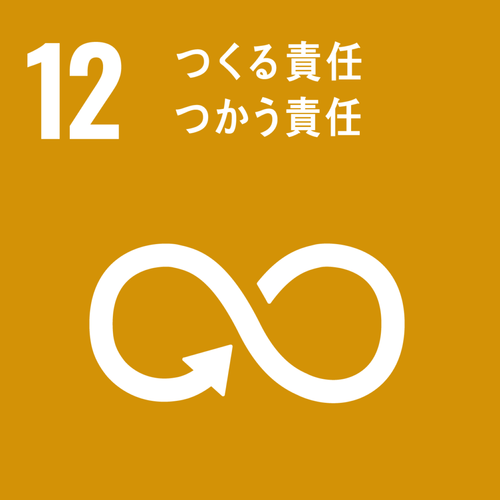 SDGs　持続可能な消費と生産の形成